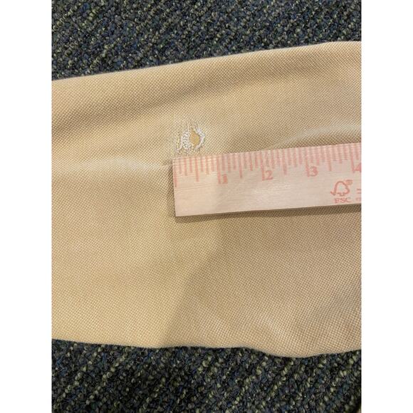 LL Bean Men’s 1/4 Zip Pullover Casual Sweater Yellow Size XL Cotton - Picture 13 of 13